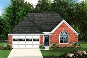 Traditional Exterior - Front Elevation Plan #424-161