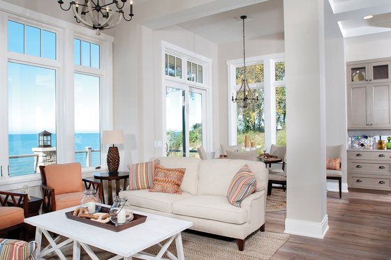 Interior - Family Room for Traditional House Plan #928-411 - 4 bed, 3.5 bath