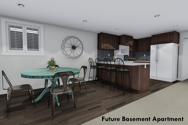 House Plan Design - Future Finished Basement Apartment 