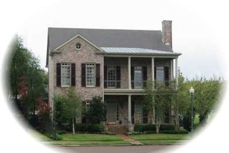 Colonial Style House Plan - 4 Beds 2.5 Baths 3538 Sq/Ft Plan #81-1524