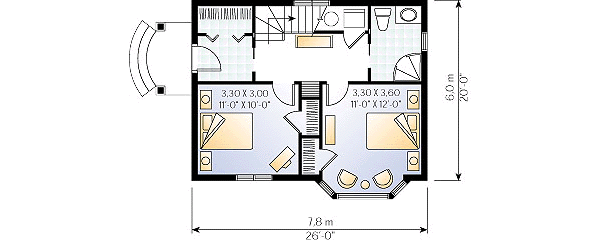 Dream House Plan - Cottage Floor Plan - Main Floor Plan #23-2169