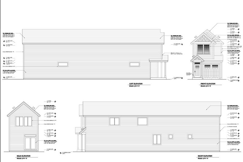 House Design - Exterior - Other Elevation for Craftsman House Plan #53-761 - 3 bed, 2.5 bath