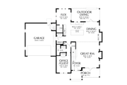Country Style House Plan - 5 Beds 3 Baths 2648 Sq/Ft Plan #48-1110 