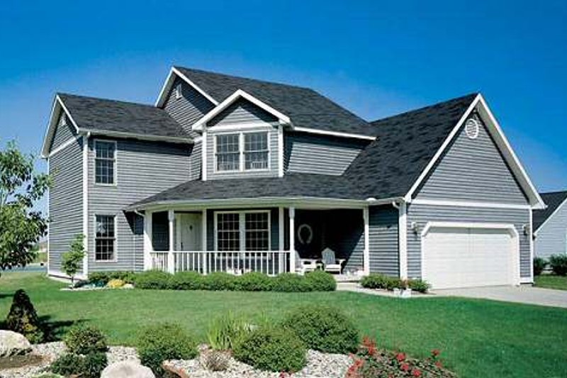 Traditional Style House Plan - 3 Beds 2.5 Baths 1763 Sq/Ft Plan #312-535