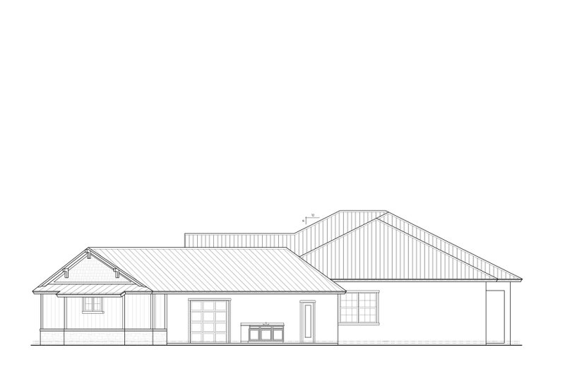 Dream House Plan - Exterior - Other Elevation 1 for Ranch House Plan #938-131 - 3 bed, 2 bath