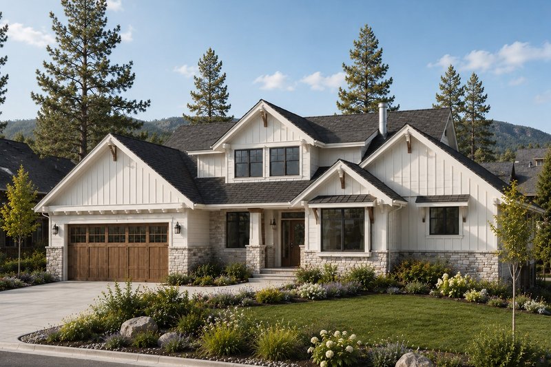 Dream House Plan - Exterior - Front Elevation 3 for Craftsman House Plan #1100-153 - 3 bed, 2.5 bath