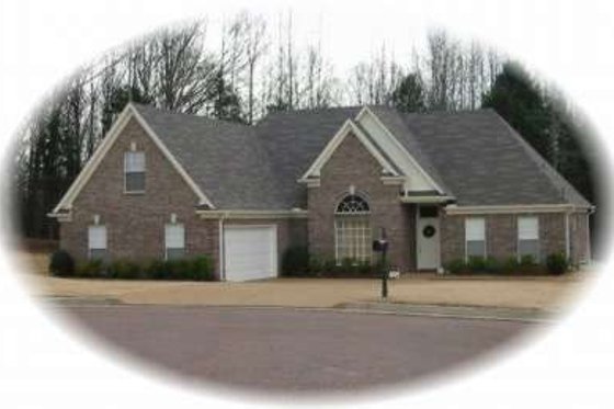 Exterior - Front Elevation for Traditional House Plan #81-899 - 3 bed, 2 bath