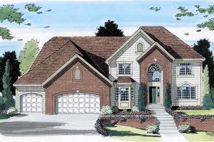 Traditional Exterior - Front Elevation Plan #312-147
