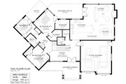 Craftsman Style House Plan - 4 Beds 3.5 Baths 3414 Sq/Ft Plan #1101-3 