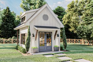 Farmhouse Exterior - Front Elevation Plan #455-269