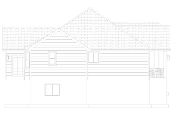 Exterior - Other Elevation 1 for Craftsman House Plan #1060-356 - 3 bed, 2.5 bath