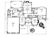 Tudor Style House Plan - 4 Beds 5 Baths 3492 Sq/Ft Plan #312-215 
