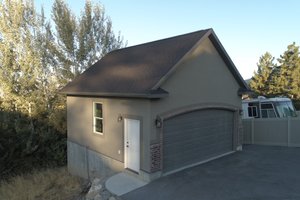 Exterior - Front Elevation 3 for Traditional House Plan #1060-78, 0 bath