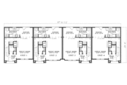 Traditional Style House Plan - 2 Beds 2.5 Baths 5196 Sq/Ft Plan #17-623 