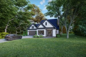 Exterior - Front Elevation 3 for Craftsman House Plan #1094-6 - 3 bed, 2.5 bath