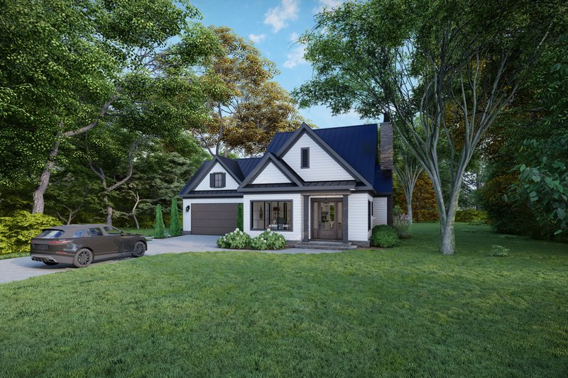 House Design - Exterior - Front Elevation 3 for Craftsman House Plan #1094-6 - 3 bed, 2.5 bath