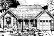 Traditional Style House Plan - 2 Beds 2 Baths 1275 Sq/Ft Plan #50-137 