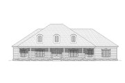 Country Style House Plan - 4 Beds 4.5 Baths 3491 Sq/Ft Plan #932-21 