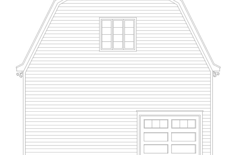Dream House Plan - Exterior - Rear Elevation for Southern House Plan #932-86, 0 bath