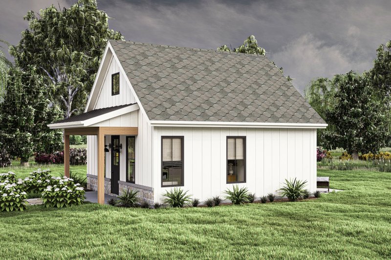Architectural House Design - Exterior - Other Elevation for Modern House Plan #455-431 - 1 bed, 1 bath