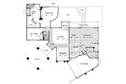 Mediterranean Style House Plan - 4 Beds 3 Baths 2887 Sq/Ft Plan #417-346 