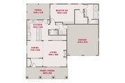 Craftsman Style House Plan - 4 Beds 3.5 Baths 2265 Sq/Ft Plan #461-39 