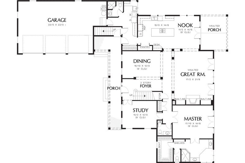 Colonial Style House Plan - 4 Beds 4.5 Baths 4530 Sq/Ft Plan #48-147 ...