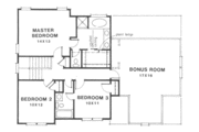 Southern Style House Plan - 3 Beds 2.5 Baths 1841 Sq/Ft Plan #129-148 
