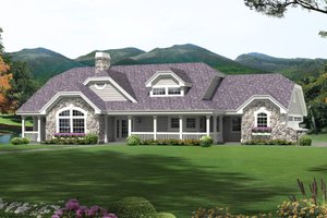 Contemporary Exterior - Front Elevation Plan #57-583