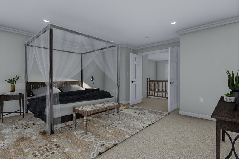 Dream House Plan - Interior - Master Bedroom 1 for Craftsman House Plan #1060-55 - 5 bed, 3 bath