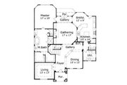European Style House Plan - 4 Beds 3.5 Baths 4196 Sq/Ft Plan #411-555 