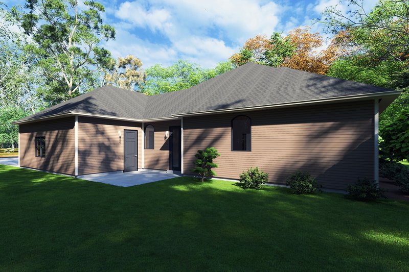 Dream House Plan - Exterior - Other Elevation 1 for Cottage House Plan #1111-2 - 4 bed, 2.5 bath