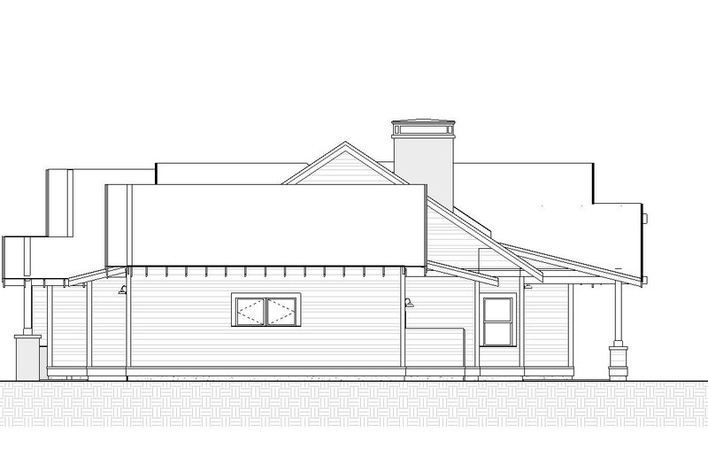 Home Plan - Exterior - Other Elevation for Craftsman House Plan #895-86 - 3 bed, 3 bath