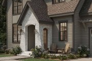 Tudor Style House Plan - 4 Beds 3 Baths 2655 Sq/Ft Plan #461-97 