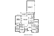 European Style House Plan - 4 Beds 3 Baths 2686 Sq/Ft Plan #141-314 