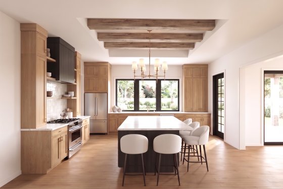 Interior - Kitchen 1 for Country House Plan #1089-72 - 3 bed, 3.5 bath