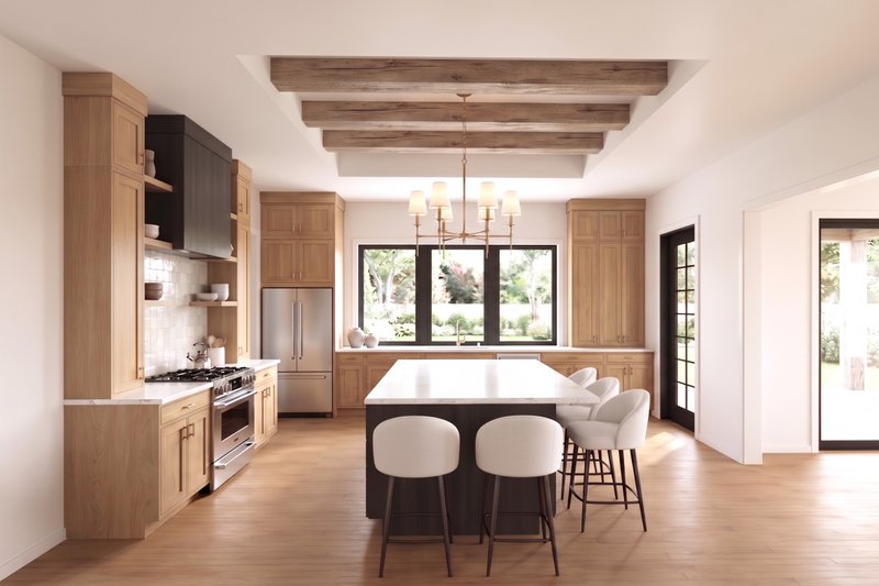 Architectural House Design - Interior - Kitchen 1 for Country House Plan #1089-72 - 3 bed, 3.5 bath