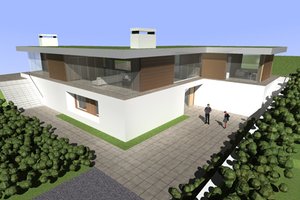 Photo for Modern House Plan #520-5 - 3 bed, 4 bath