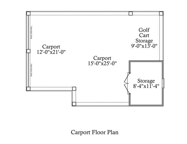 Traditional Floor Plan - Other Floor Plan #69-392