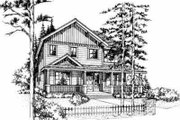 Country Style House Plan - 4 Beds 2.5 Baths 1990 Sq/Ft Plan #78-150 