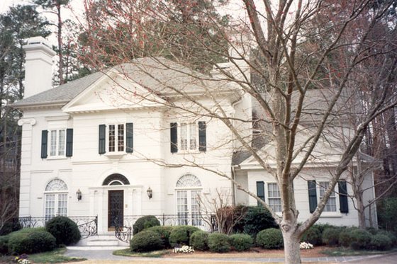 Classical Exterior - Other Elevation Plan #119-113