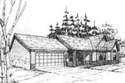 Ranch Style House Plan - 3 Beds 2 Baths 1564 Sq/Ft Plan #117-197 