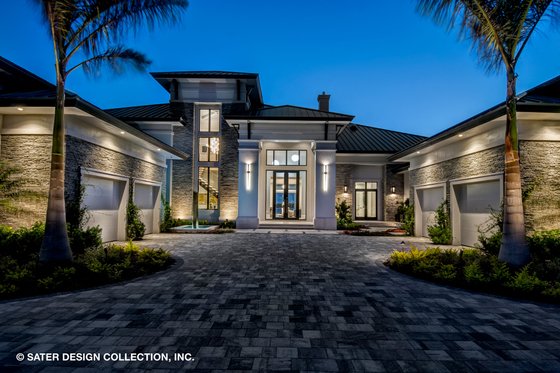 Exterior - Other Elevation 5 for Contemporary House Plan #930-513 - 5 bed, 5.5 bath