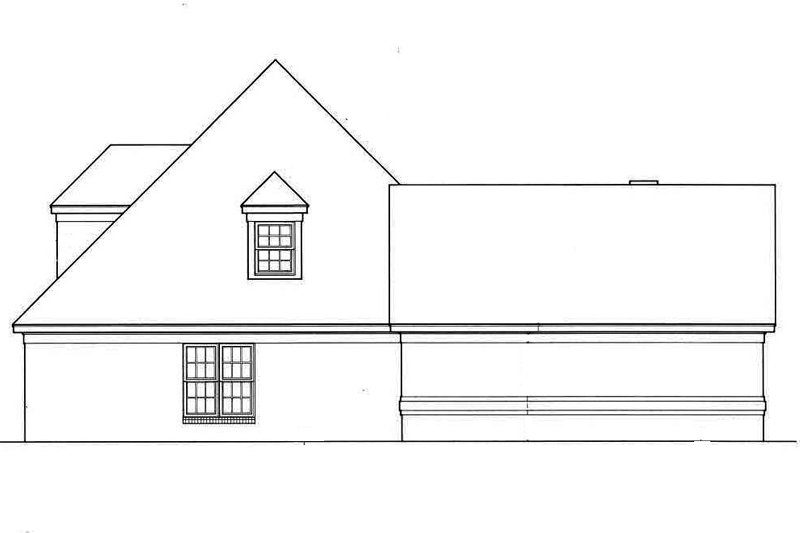 Architectural House Design - Exterior - Other Elevation 1 for European House Plan #45-196 - 4 bed, 3 bath