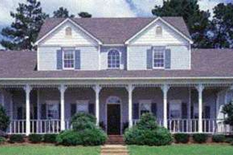 Home Plan - Southern Exterior - Front Elevation Plan #45-164