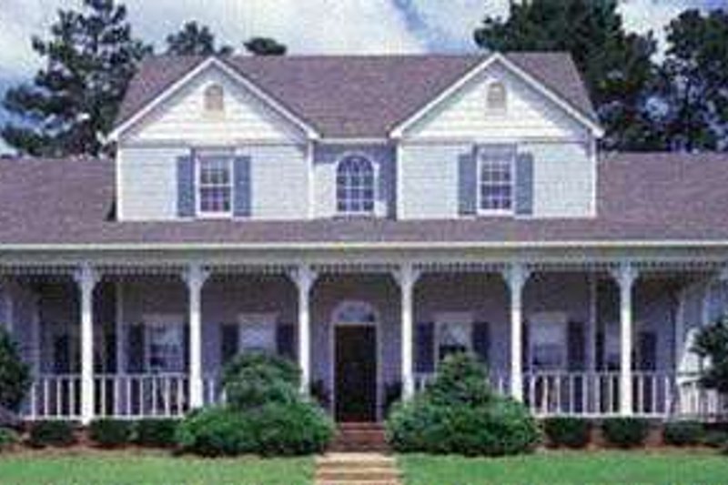 Dream House Plan - Southern Exterior - Front Elevation Plan #45-164