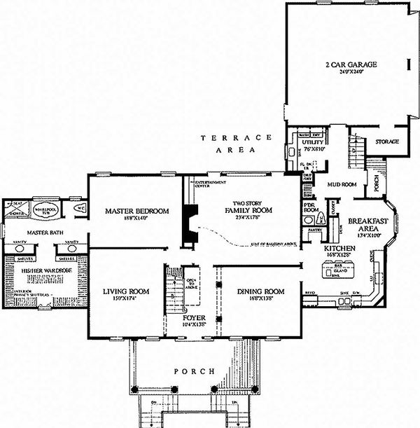 Home Plan - Country house plan farm home and building plan 