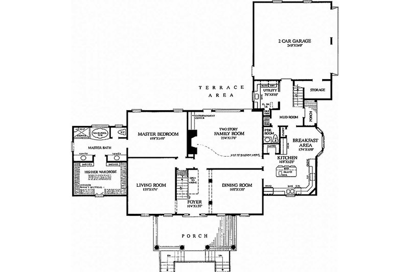 Home Plan - Country house plan farm home and building plan 