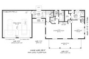 Modern Style House Plan - 2 Beds 2.5 Baths 2979 Sq/Ft Plan #932-917 