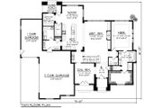 European Style House Plan - 4 Beds 2.5 Baths 2854 Sq/Ft Plan #70-1179 